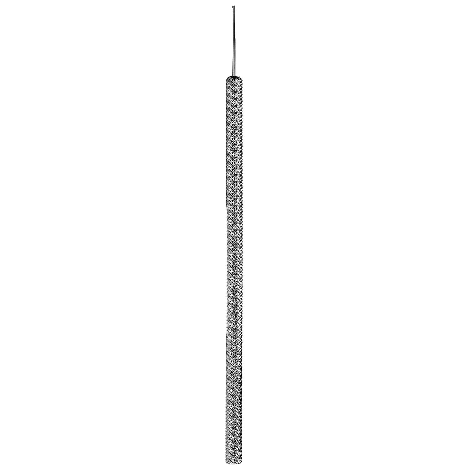 Osher Nucleus Manipulator, Smaller Than 60-1313, 0.5 Mm Two-Prong Tip, Blunt, 4 1/2" (11.5 Cm)