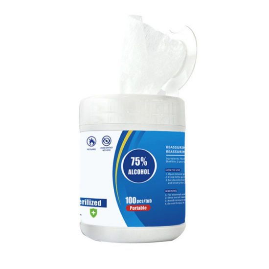 75% Alcohol Disinfectant Wipes (100 pieces/ bucket)