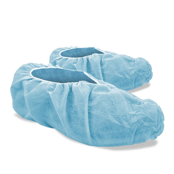 Shoe Covers, Non-Skid, Blue, X-Large