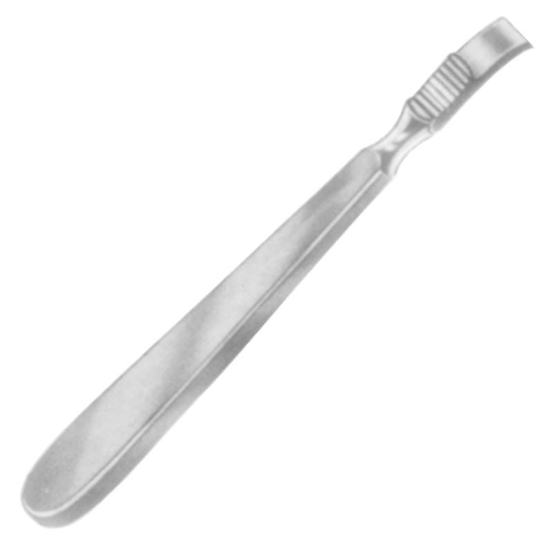 Farabeuf Raspatory, Double-Ended, Straight & Curved Blades 13.0 Mm Wide, 7 1/2" (19.0 Cm)