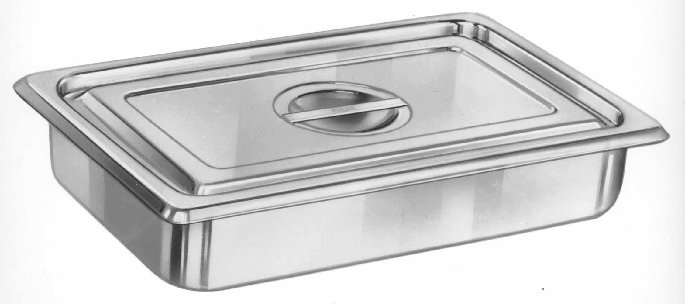 Instrument Tray W/ Flat Cover, Flat Cover For #193-9301 & #193-9302